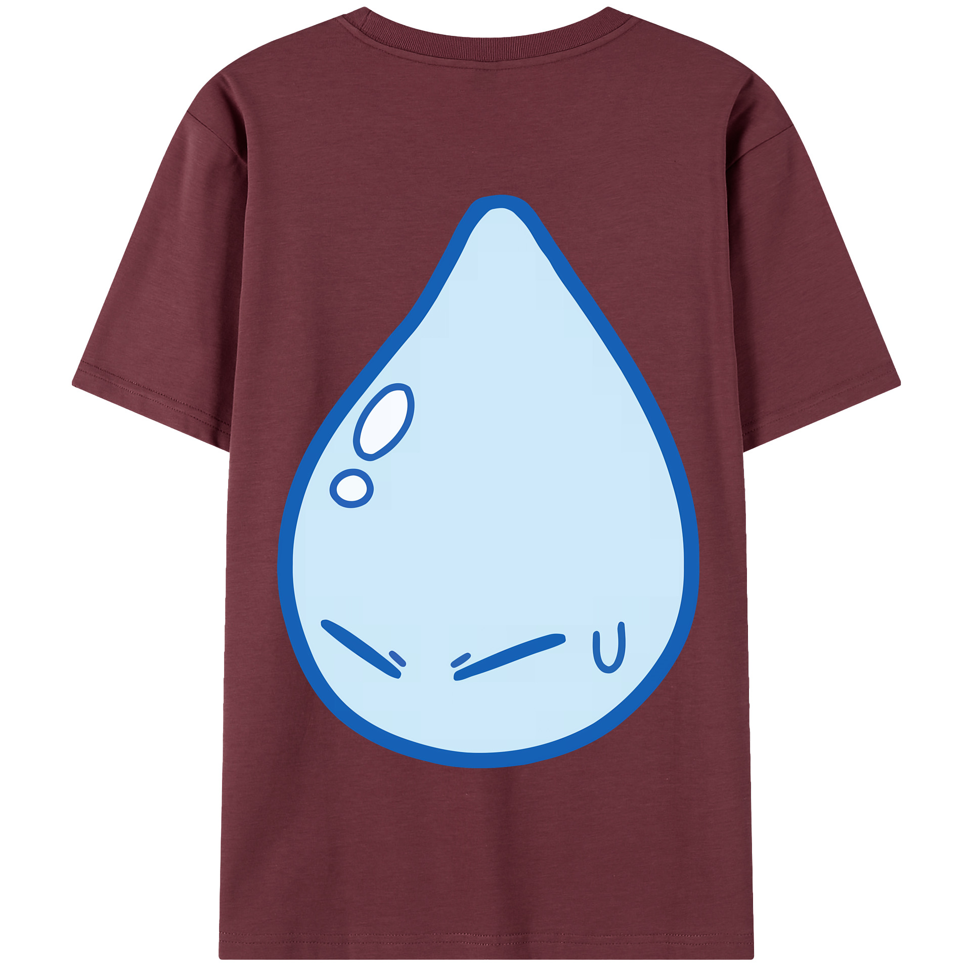 （画像用） 転スラ Regarding Reincarnated to Slime 綿100％半袖Tシャツ（背面プリント）